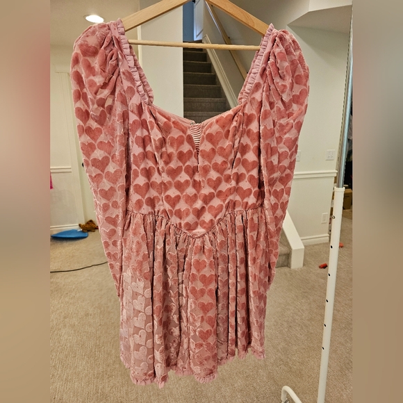 For Love & Lemons                     Theresa Mini Dress in Pink - Picture 4 of 6